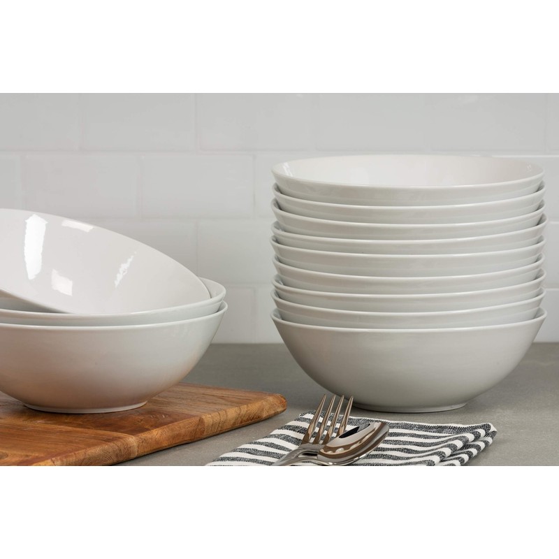 10 Strawberry Street Catering Coupe Cereal Bowl, White