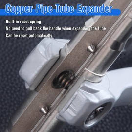 GOLD DEER Copper Tube Expander, Copper Pipe Expander, Copper Pipe Swaging Tool, Copper Pipe Swaging Tool, Tube Expander, Air Conditioner Repair Hand Expander, Tool, Copper Pipe Expansion, Manual DIY