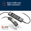 Poly (Plantronics + Polycom) EncorePro 545 USB-A and USB-C USB