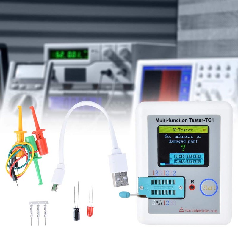 Medidor de Capacitancia Digital Tc1, Medidor de Capacitancia, Probador de