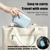Period Bag, Sanitary Napkin Storage Bag, PU Period Pouch (Blue)