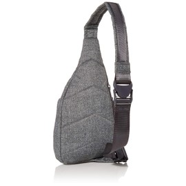 Vera Bradley Women's Recycled Lighten Up Reactive Mini Sling Backpack, Gray Heather, One Size