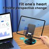 Base para Celular, Soporte para Telefono, Porta Celular Escritorio Plegable