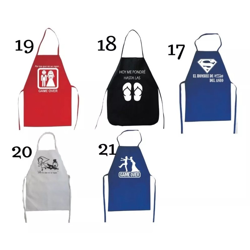 Texben 50 Mandiles Mandí-fiestas