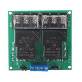 Powerful 30A Relay Module DC 5V - Bi-Directional Two-Way Optocoupler Isolation Relay, Type YYG-3