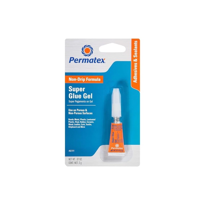 Permatex 82191 Super Glue Gel. 2 g.