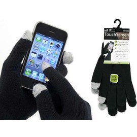 Sterling Sports Winter Thermal Gloves Touch Screen With Hand Warmers Mens Gloves For Sports, Hiking, Driving, Running Gloves Men - Elastic Cuff Winter Gloves Stretchy Material Thermal Gloves For Men