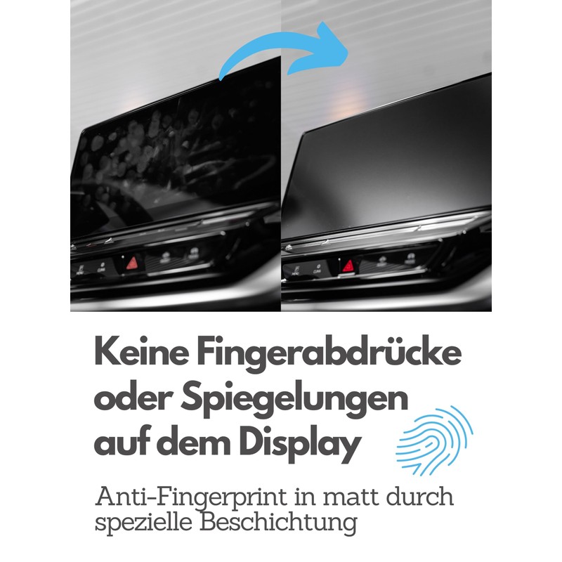 DISSKIN® Screen Protector Suitable for VW ID.3, ID.4 and ID.5