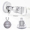 Quacc Adjustable Shower Head Holder Shower Handle Clip Removable Strong