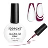 JODSONE 10ml Nail Art Gel Liner Dark Red Gel Nail