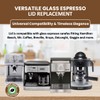 Espresso Carafe Lid, Universal Replacement fits Krups, IMUSA, Hamilton Beach,