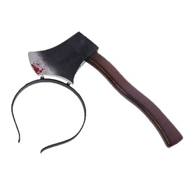 NOVELTY GIANT WWW.NOVELTYGIANT.COM Bloody Axe Headband Costume Accessory Multicolored