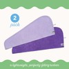 Turbie Twist 2-Pack Microfiber Hair Towel for Beauty, Travel, Gifting