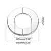 sourcing map Wall Split Flange, 4pcs 304 Stainless Steel Round