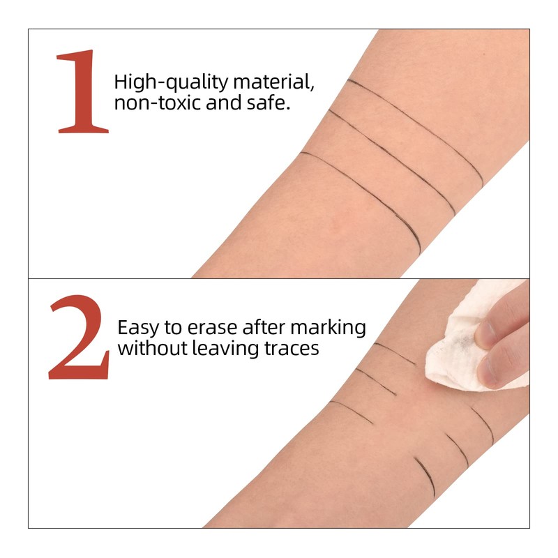 ATOMUS Eyebrow Mapping String 1 Bottle Pre-inked 30m(98ft) Microblading String