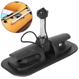 T best Black Paddle Holder, Rowing Holder with PVC Material for Inflatable Boats, Kayaks, Canoes, Dumplings and Dinghies