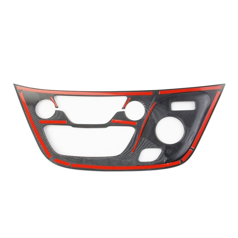 Korlot Carbon Fiber Center Console Gear Shift AC Panel Cover
