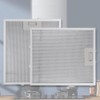 2-Pack Cooker Hood Filter Set – Universal 5-Layer Aluminum Extractor