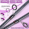 Sougayilang fishing Rods,IM7 Spinning Rod & Casting Rod, 2 Pc