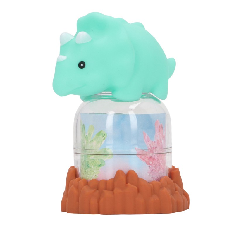 Kids Rhinestone Growing Kit with Light Up Display Dinosaur Doll