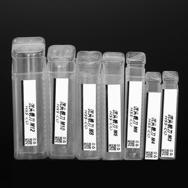 7pcs/set Counterbore Set M3- High Quality High-speed Steel 4 Flutes Straight Shank Counterbore End Mills