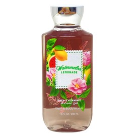 Generic Bath and Body Work WATERMELON LEMONADE Set of 2 Shea & Vitamin E Shower Gels - 10 fl oz / 295 mL each
