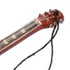 Miniature Electric Guitar Model Innovative Simulation Hand Crafted Wooden Guitar