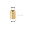 PATIKIL M10xM6x15mm Thread Reducing Nuts Insert, 20 Pcs Male to