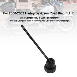 Topteng Oil Dipstick Tank Cap Plug 0710-0121 for Harley Road King Classic EFI FLHRC/Road King FLHR/Road King EFI FLHR 2000-03, Road Glide FLTR 2000-2002
