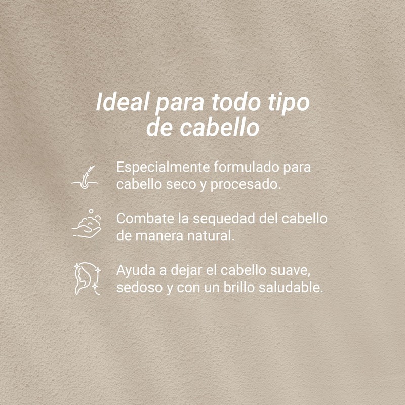 Shampoo Sin Sulfatos y Parabenos Natural | Enriquecido con Aceite