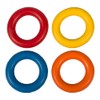 duvoplus, Dogtoy Rubber Ring Mix L - 15cm Mixed Colours