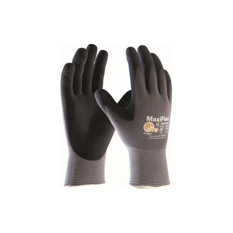 (12 Pairs) ATG Gloves 34-874 MaxiFlex Ultimate Assembly Gloves 12