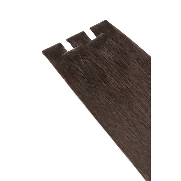 Cliphair US Darkest Brown (#2) Remy Royale Invisible Tape In Hair Extensions, 18" (50g)