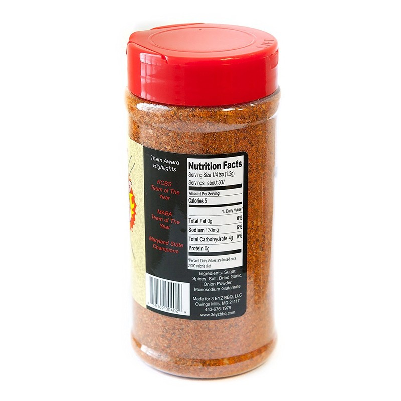 3 EYZ Beef Blend Spice Rub - 13oz shaker