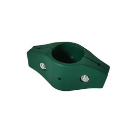 Fence Clamp Centre Clamp Post Clamp Strut Clamp Mounting Clamp Green 38 mm Plastic