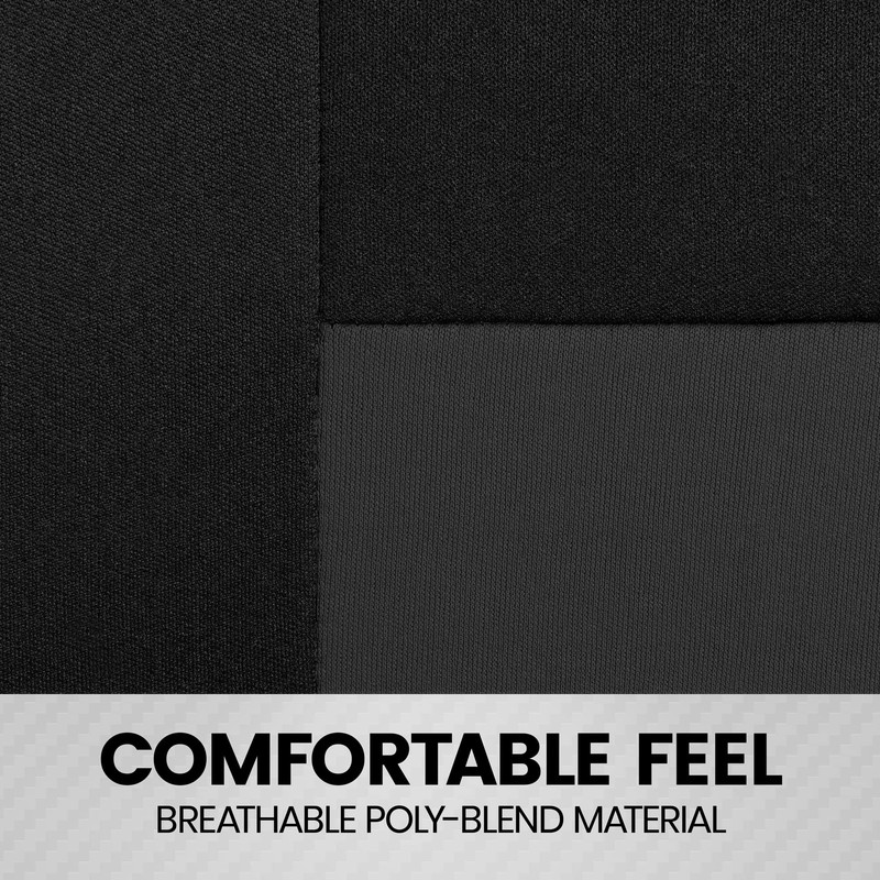 BDK PolyPro Car Seat Covers Full Set in Charcoal on