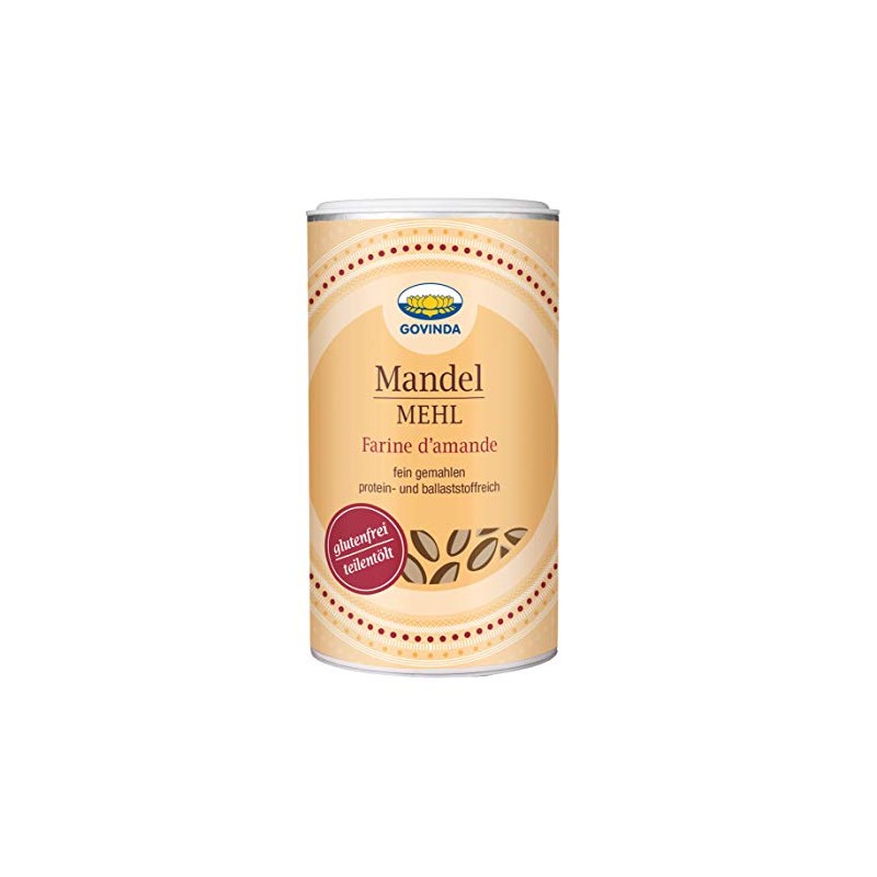 GOVINDA Mandelmehl, 2er Pack (2 x 200 g)