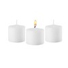 D'light Online Long 10 Hour Burn Time Unscented Votive Candles