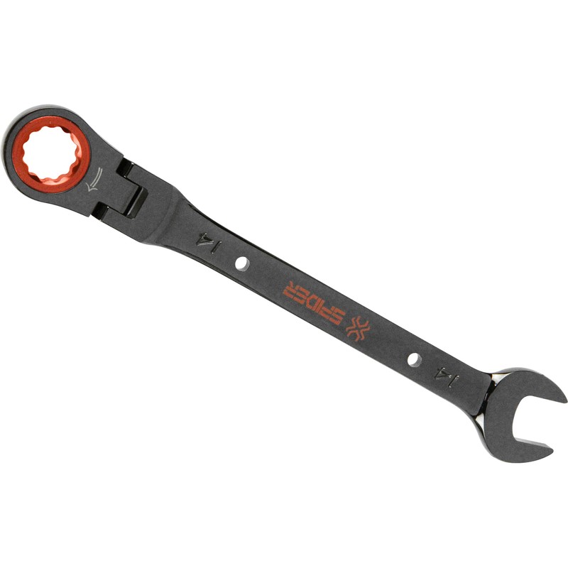 SK11 SPIDER SPG-G14F Flex Ratchet Wrench 0.6 inch (14 mm)