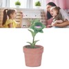 Mini Dollhouse Plant Simulation Realistic Vivid Portable Dollhouse Miniature Potted