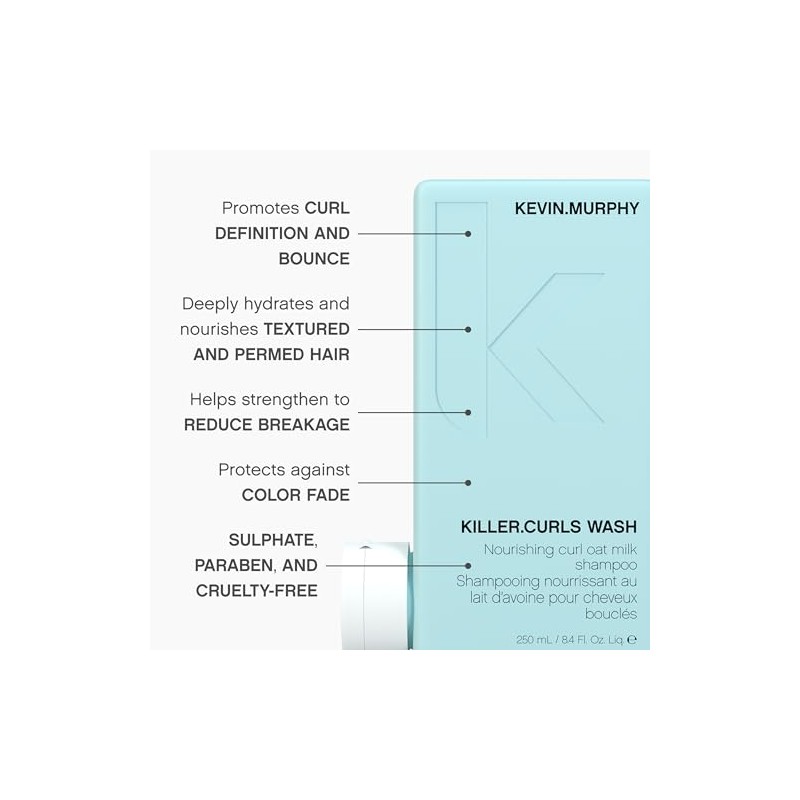 KEVIN.MURPHY LAVADO DE RIZOS ASESINO 250 ml