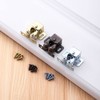 Door Catch, 10 Pieces Double Roller Cabinet Door Latch Hardware