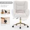 Teddy Fabric Home Office Chair with High Adjustability Feature for
