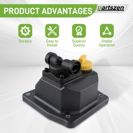 partszen 24 559 02-S Fuel Pump for Kohler CH18 CH19 CH20 CH22 CH23 CH25 CH640 CH730 Replaces 24-559-03-S 24 559 05-S 24-559-08-S 24-559-10-S with Fuel Filter with Generator Fuel Tank Shut off Valve