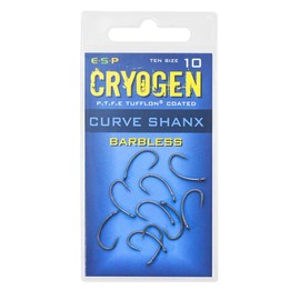 ESP Cryogen Curve Shank Barbless Hooks: 7