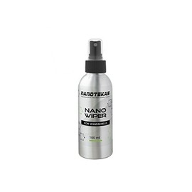 Nanotekas Ceramic Coating for Cars - Nano Wiper Auto Protection Spray Wax - 100 ml Windshield Water Repellent - Glass Guard Car Sealant in Your Car Wax Kit - Hydro Shield for More Visibility