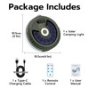 Mcbazel Solar Camping String Lights 10m/33ft with Remote Control, USB