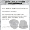 GYOFFULL S99360232 Range Hood Knob S600348 Fan Knob Replacement Parts