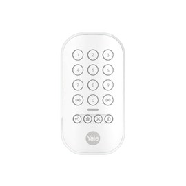 Yale Keypad | Arm, Part-Arm, Disarm | Control 4 Security Areas | Panic Button | PIN Security | Backlit Keys | Only Compatible with New Yale Smart Alarm