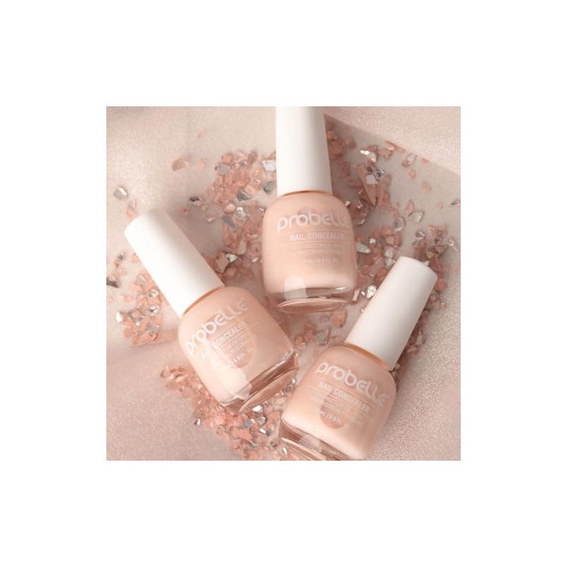 Probelle Esmalte Iluminador Corrector Peach Pearl - Cubre Amarilleamiento, Fórmula